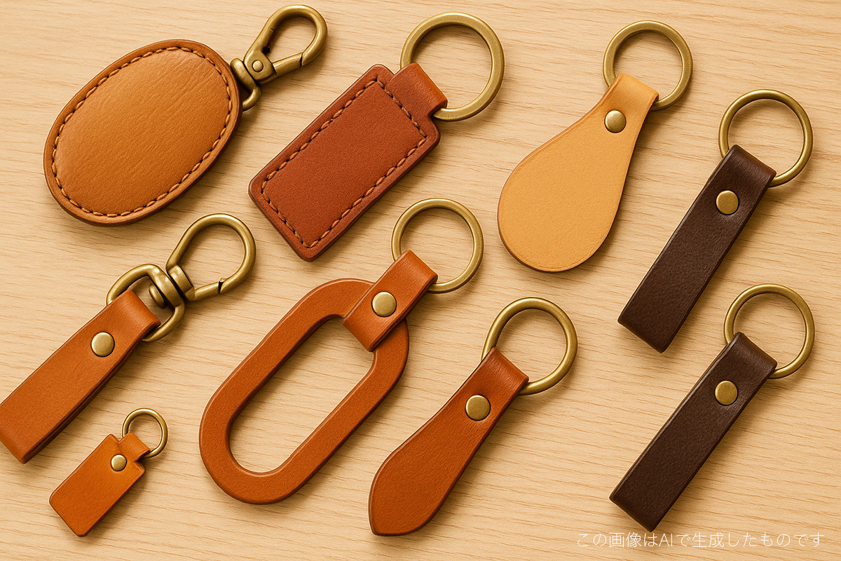 ポケットに潜む“小さな主役”──革キーホルダーが放つ5つの魅力と